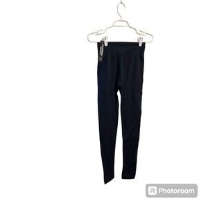 NWT Legings Depot Women’s Fleece Lined Leggings One Size Navy Blue